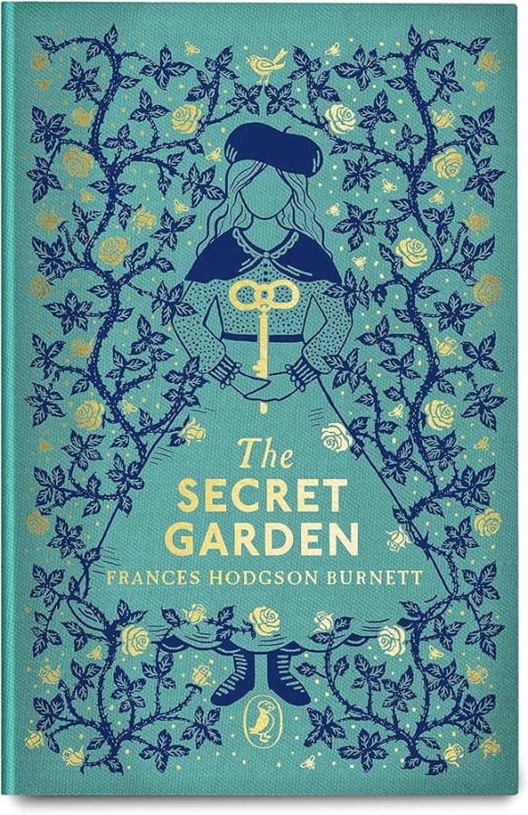 کتاب The Secret Garden by Frances Hodgson Burnett جلد پارچه ای