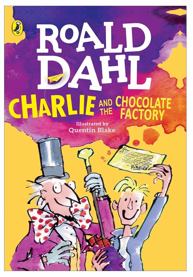 کتابCharlie and the Chocolate Factory Roald Dahl