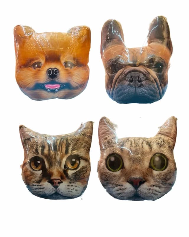 کوسن طرح گربه و سگ