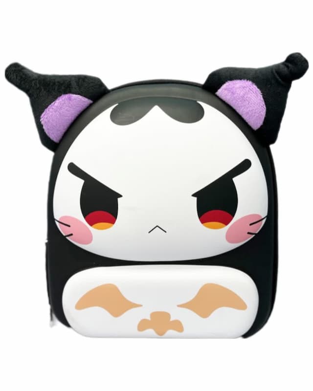 کوله پشتی مهد کودک وارداتی کرومی رنگ مشکی