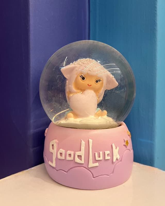 گوی نورپرداز متوسط طرح فرشته