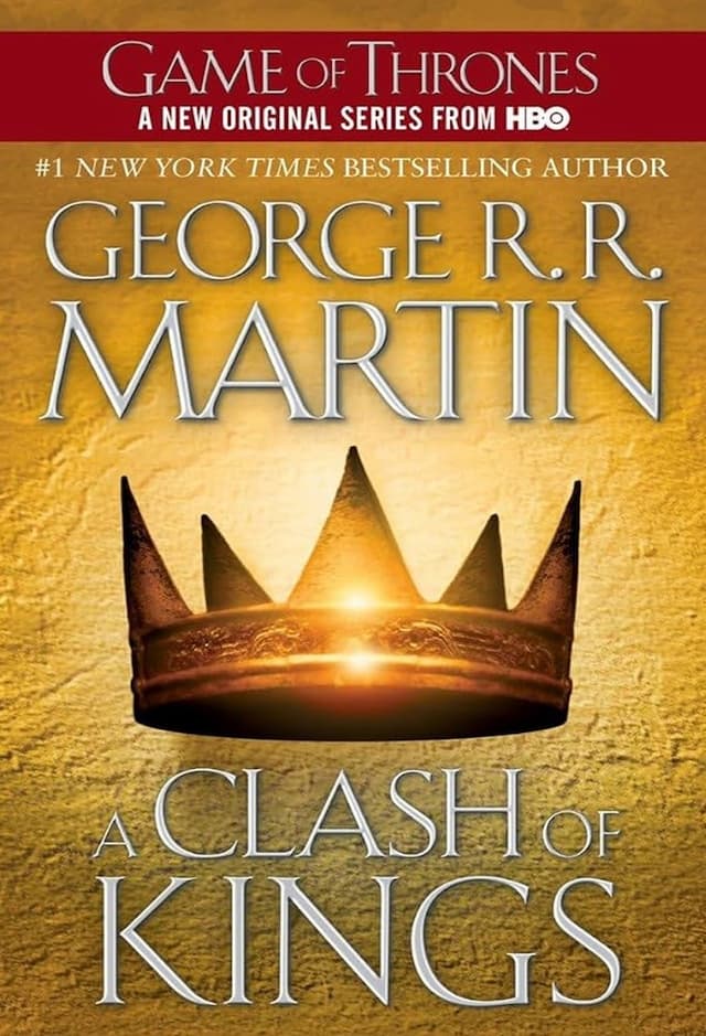 کتاب A Game Of Thrones A Clash of Kings Book 2 by george r.r martin