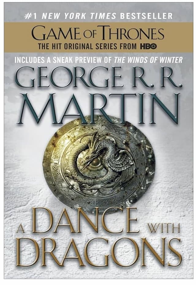 کتاب A Game Of Thrones A Dance with Dragons Book 5 by george r.r martin