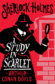 کتاب A Study in Scarlet Sherlock Holmes by Arthur Conan Doyle