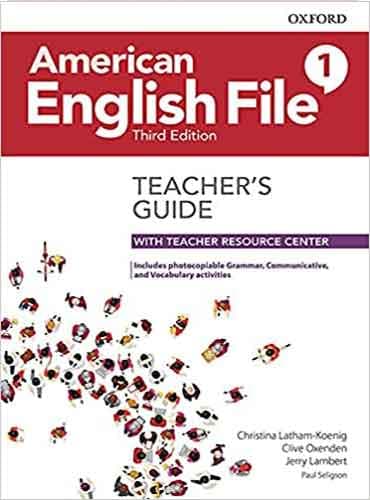 American English File 3rd teacher’s book 1 کتاب معلم