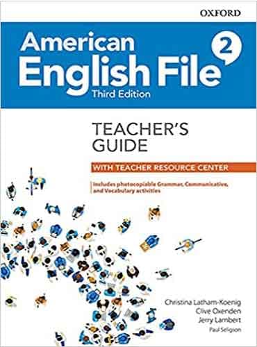 American English File 3rd teacher’s book 2 کتاب معلم