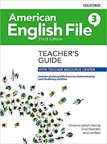 American English File 3rd teacher’s book 3 کتاب معلم