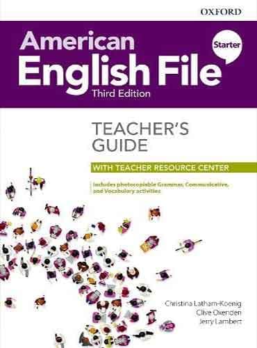 American English File 3rd teacher’s book Starter کتاب معلم