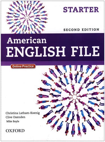 خرید کتاب زبان امریکن انگلیش فایل American English File Starter + Workbook (2nd Edition) رحلی