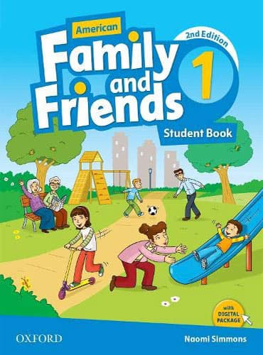 کتاب American Family and Friends 1 + WorkBook 2nd Edition - رحلی