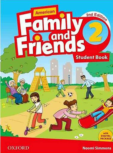 کتاب American Family and Friends 2 + WorkBook (2nd Edition) - رحلی