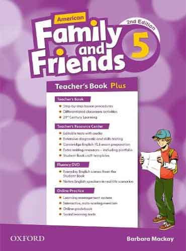 American Family and Friends 5 2nd edition Teacher’s Book Plus کتاب راهنمای معلم