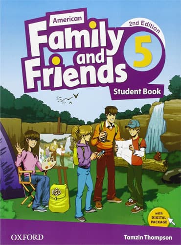کتاب American Family and Friends 5 + WorkBook (2nd Edition) - رحلی