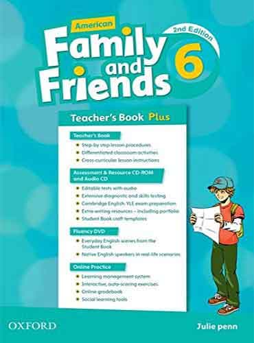 American Family and Friends 6 2nd edition Teacher’s Book Plus کتاب راهنمای معلم