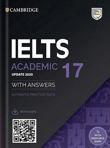 خرید کتاب زبان کمبریج آیلتس Cambridge IELTS 17 Academic Student's Book with Answers (IELTS Practice Tests)