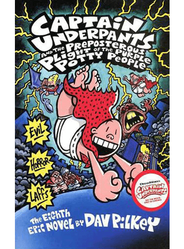Captain Underpants and the Preposterous Plight of the Purple Potty People 8