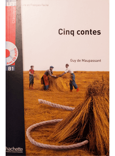 Cinq contes: Niveau B1 + CD Audio