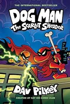 Dog Man 12 : The Scarlet Shedder: From the Creator of Captain Underpants (جلد سخت)