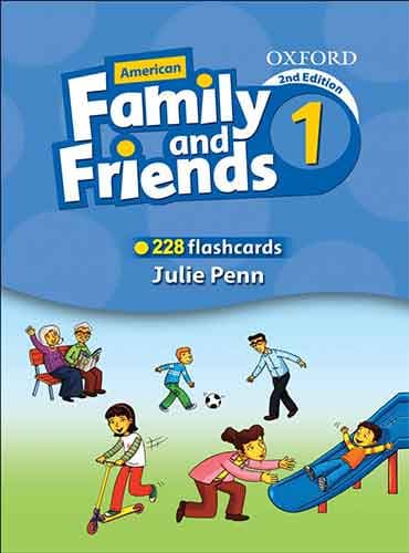 Family and Friends 1 flash cards فلش کارت