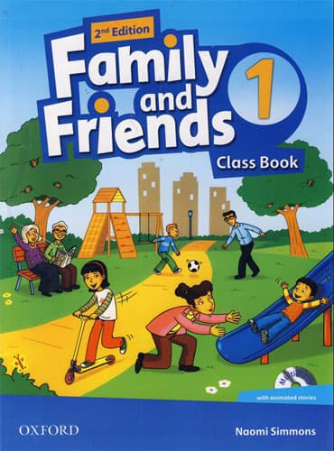 کتاب Family and Friends 1 + Workbook (2nd Edition) British لهجه بریتیش - رحلی