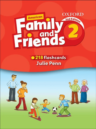 Family and Friends 2 flash cards فلش کارت