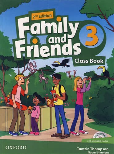 کتاب Family and Friends 3 + Workbook (2nd Edition) British لهجه بریتیش - رحلی