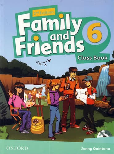 کتاب Family and Friends 6 + Workbook (2nd Edition) British لهجه بریتیش - رحلی