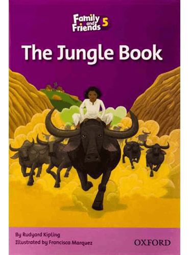 خرید کتاب داستان فمیلی اند فرندز Family and Friends Readers 5: The Jungle Book