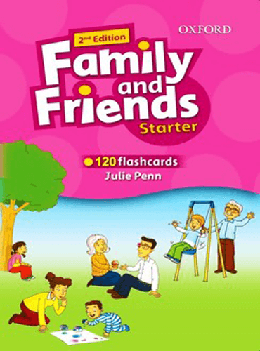 Family and Friends Starter flash cards فلش کارت