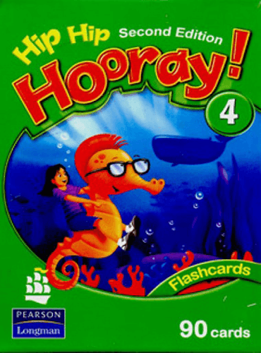 فلش کارت Hip hip hooray 4 flash card