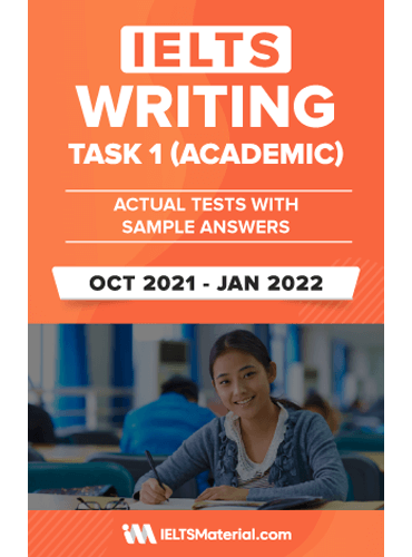 IELTS (Academic) Writing Actual Tests (March – June 2022) task 1 به صورت جزوه