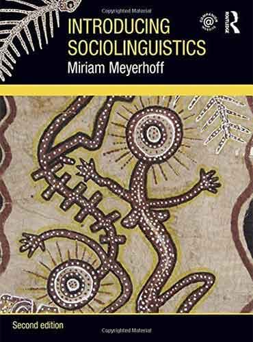 Introducing Sociolinguistics 2nd edition by Meyerhoff