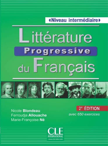 Littérature Progressive du Français: Niveau intermédiaire +CD (2eme édition)