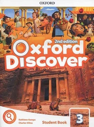 Oxford Discover 3 + Workbook + DVD (2nd Edition) - رحلی اورجینال