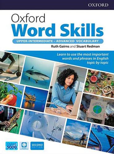 خرید کتاب زبان آکسفورد ورد اسکیل Oxford Word Skills 2nd Edition Upper Intermediate - Advanced - Digest Size وزیری