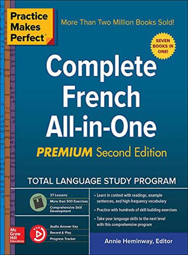 Practice Makes Perfect: Complete French All-in-One, Premium (Second Edition) رحلی