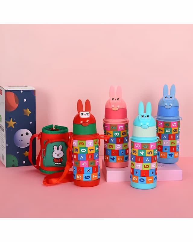 Rabbit Shaped Puzzle بطری آب کودک طرح