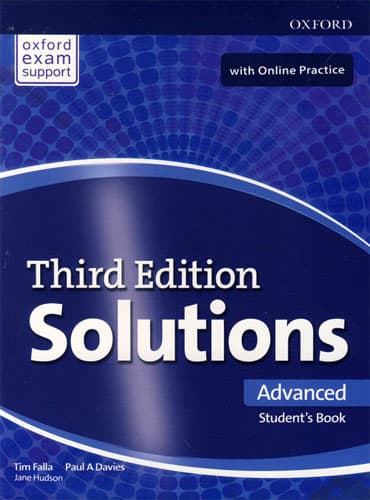 Solutions Advanced + Workbook + CD (3rd Edition) گلاسه