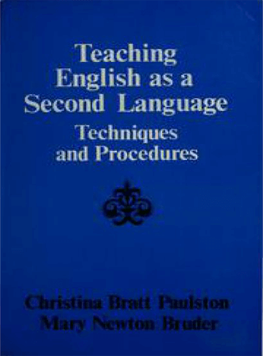 Teaching English as a second language: Techniques and procedures