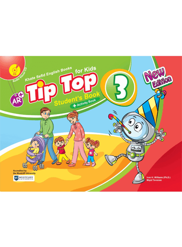 کاب TIP TOP 3 STUDENT’S & ACTIVITY BOOK