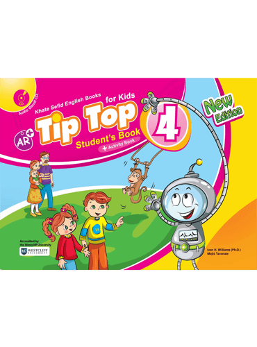 کتاب TIP TOP 4 STUDENT’S & ACTIVITY BOOK