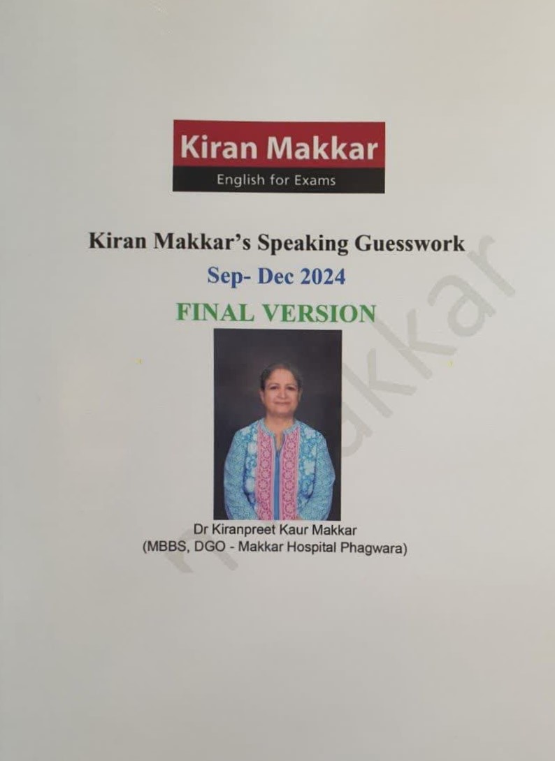 Makkar ielts speaking sep dec 2024 final version
